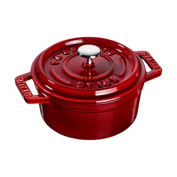 Casseruola rotonda in ghisa Staub La Cocotte 0,25 L - Grenadine rosso - STAUB