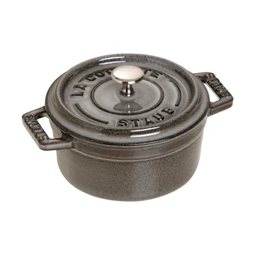 Casseruola rotonda in ghisa Staub La Cocotte 0,25 L - Grigio grafite - STAUB