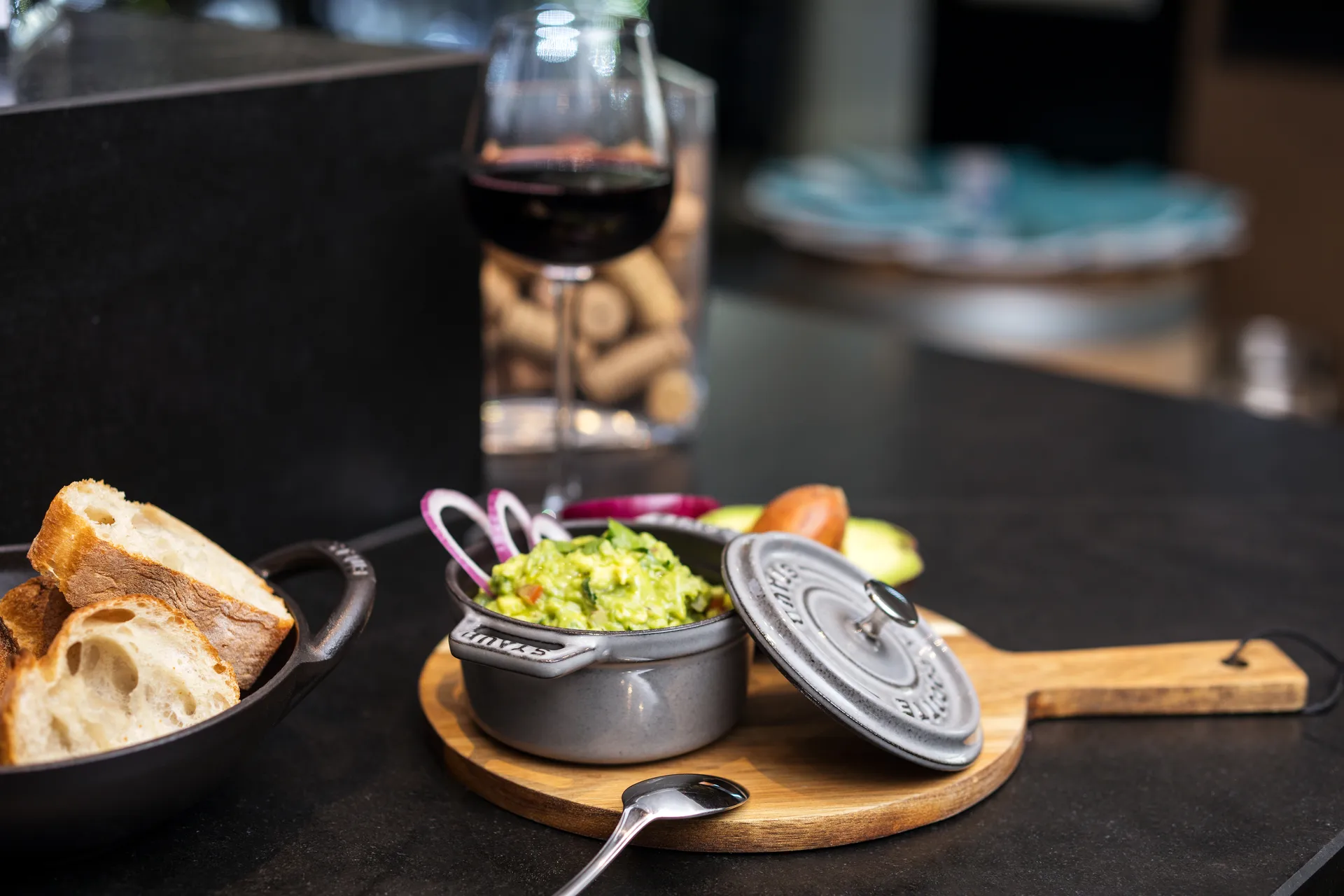 Casseruola rotonda in ghisa Staub La Cocotte 0,25 L, Grigio grafite STAUB