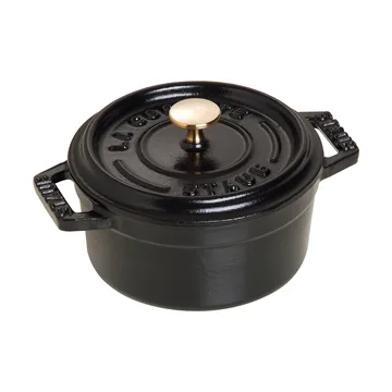 Casseruola rotonda in ghisa Staub La Cocotte 0,25 L - Nero - STAUB