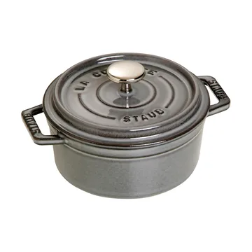 Casseruola rotonda in ghisa Staub La Cocotte 0,4 L - Grigio grafite - STAUB