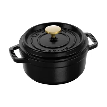 Casseruola rotonda in ghisa Staub La Cocotte 0,8 L - Nero - STAUB