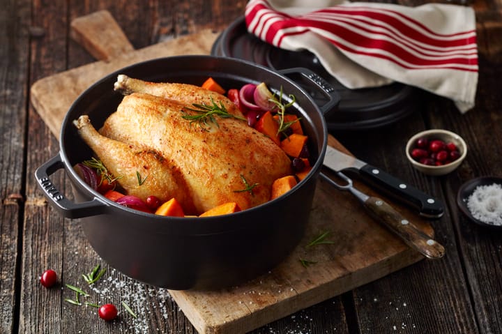 Casseruola rotonda in ghisa Staub La Cocotte 1,2 L, Nero STAUB