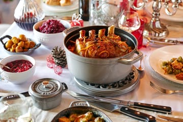 Casseruola rotonda in ghisa Staub La Cocotte 12,6 L - Grigio grafite - STAUB