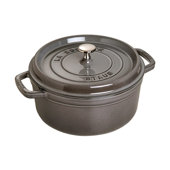 Casseruola rotonda in ghisa Staub La Cocotte 1,7 L - Grigio grafite - STAUB