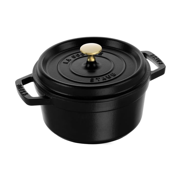 Casseruola rotonda in ghisa Staub La Cocotte 2,2 L - Nero - STAUB
