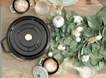 Casseruola rotonda in ghisa Staub La Cocotte 2,2 L - Nero - STAUB