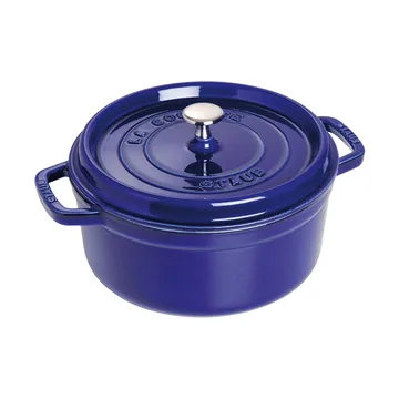 Casseruola rotonda in ghisa Staub La Cocotte 2,6 L - Blu scuro - STAUB