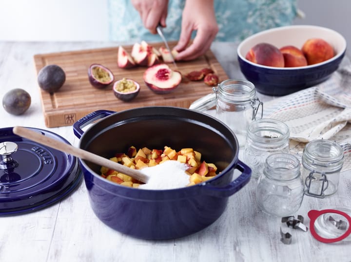 Casseruola rotonda in ghisa Staub La Cocotte 2,6 L, Blu scuro STAUB