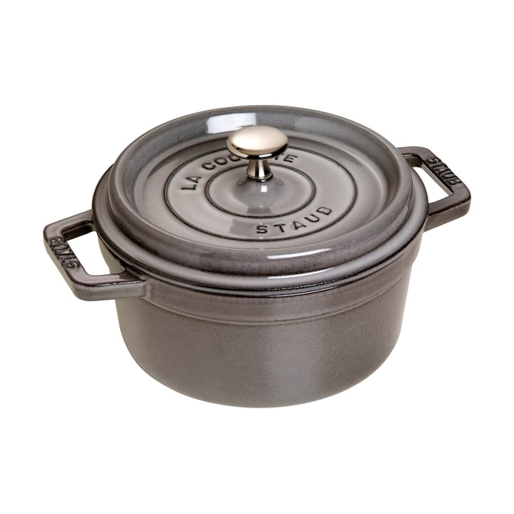 Casseruola rotonda in ghisa Staub La Cocotte 2,6 L - Grigio grafite - STAUB