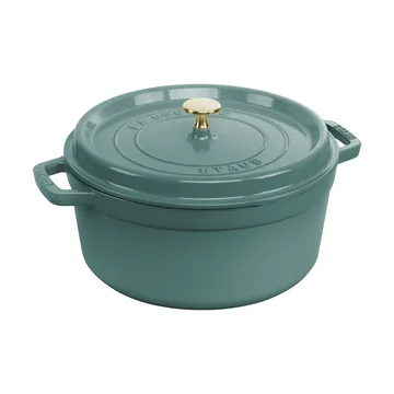 Casseruola rotonda in ghisa Staub La Cocotte 5,2 L - Legno di eucalipto - STAUB