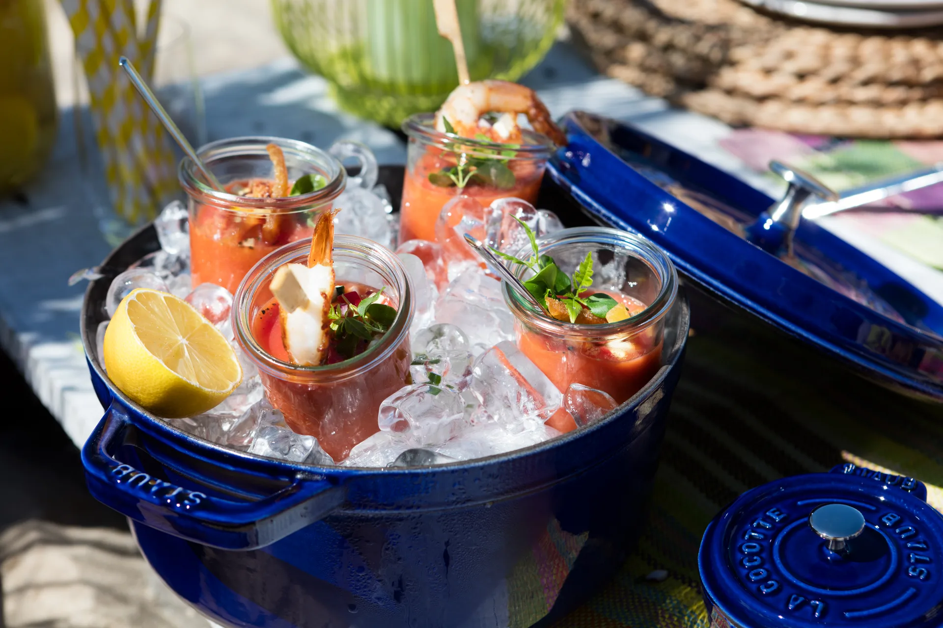 Casseruola rotonda in ghisa Staub La Cocotte 8,4 L, Blu scuro STAUB