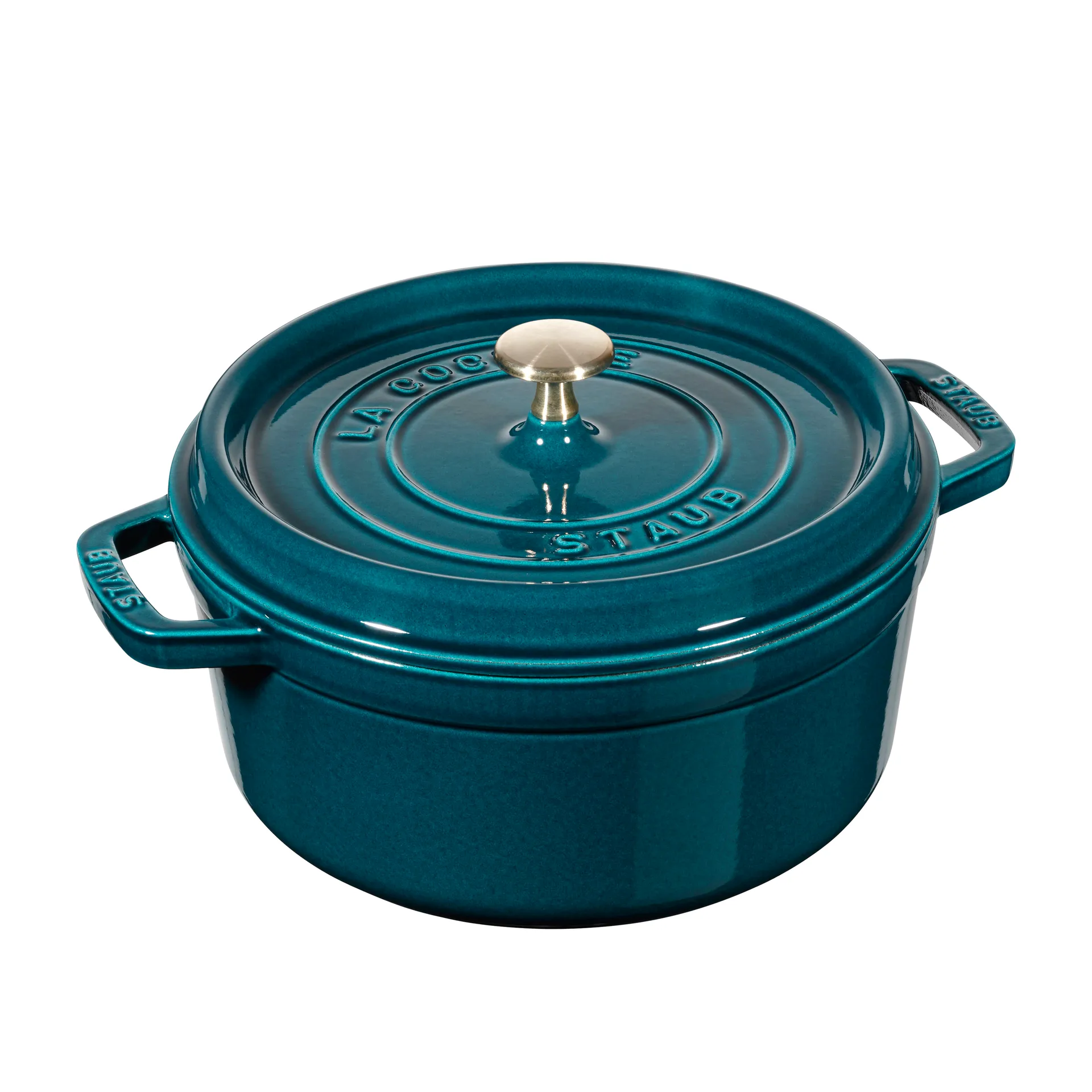 Casseruola rotonda La Mer - smaltata a tre strati, 3,8 L STAUB