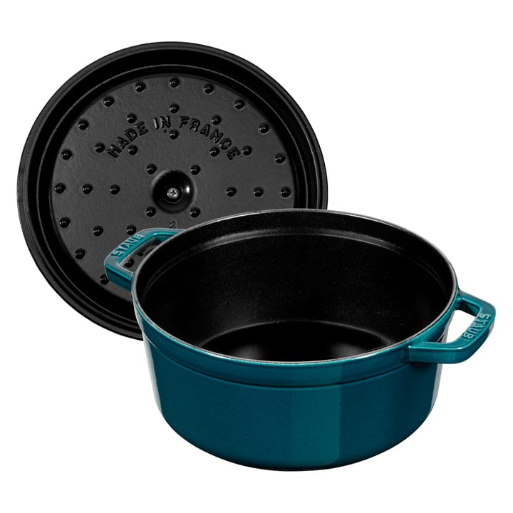 Casseruola rotonda La Mer - smaltata a tre strati - 3,8 L - STAUB