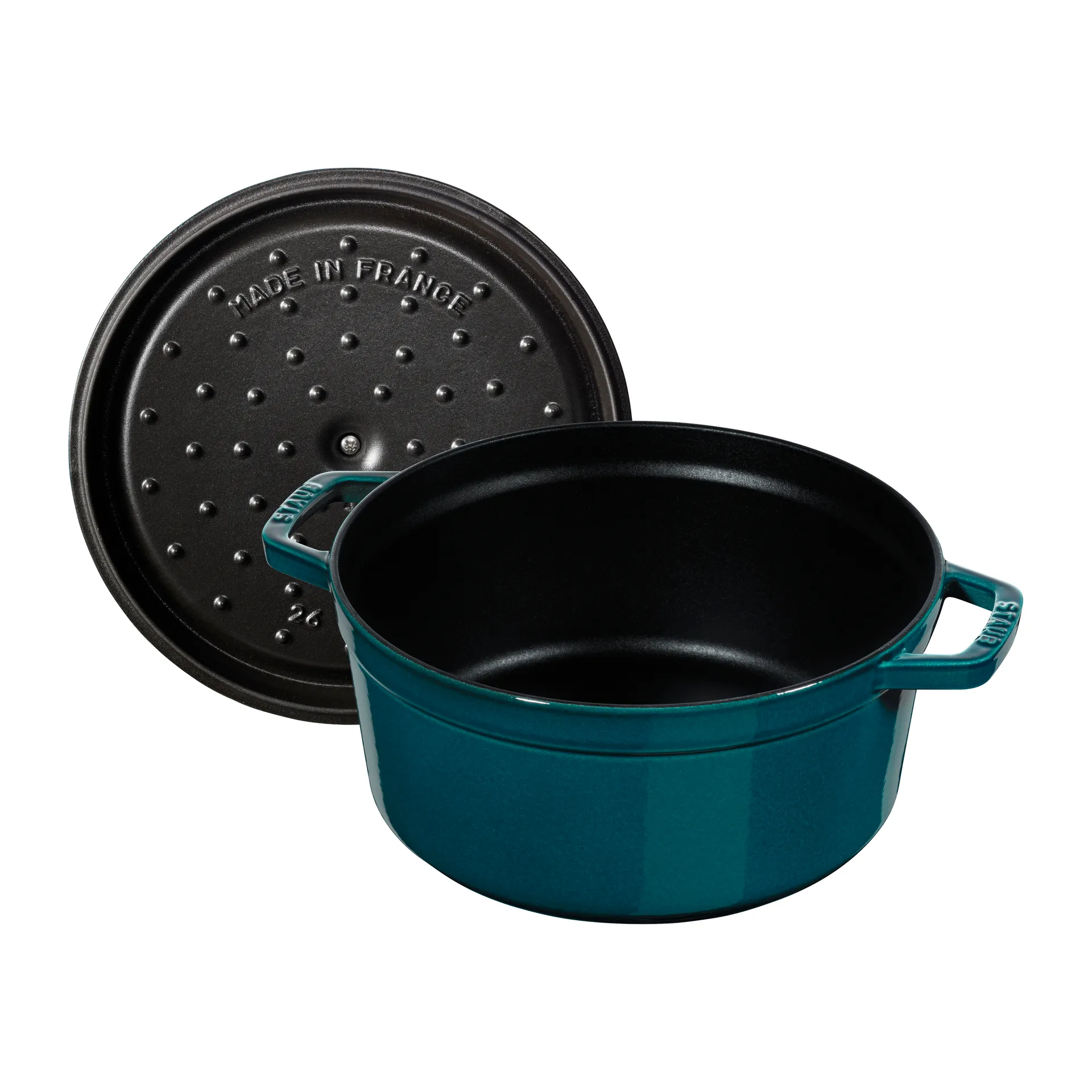 Casseruola rotonda La Mer - smaltata a tre strati, 5,2 L STAUB