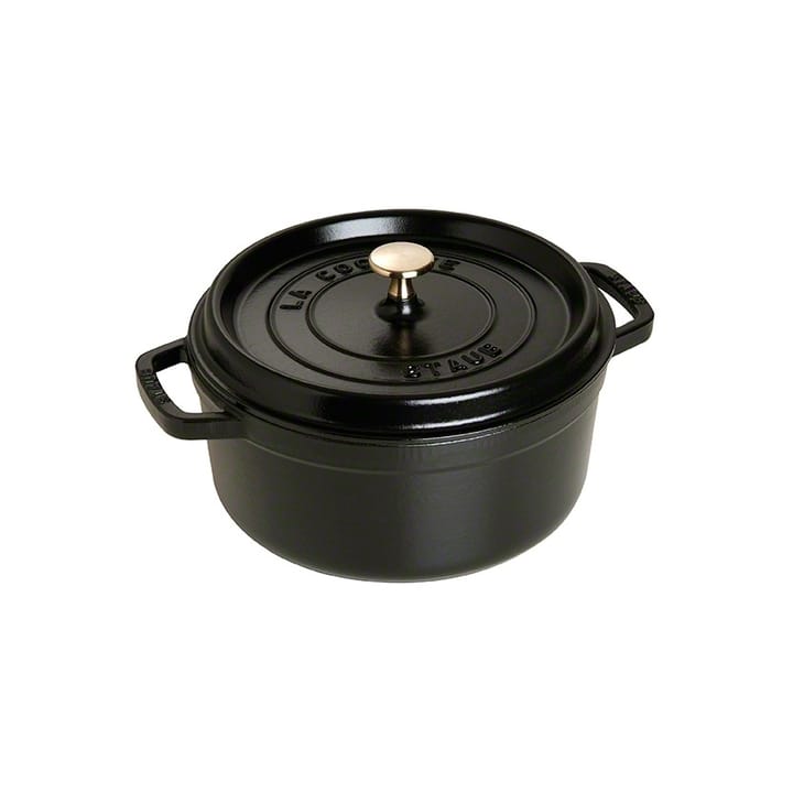 Casseruola Staub rotonda 3,8 L - nero - STAUB