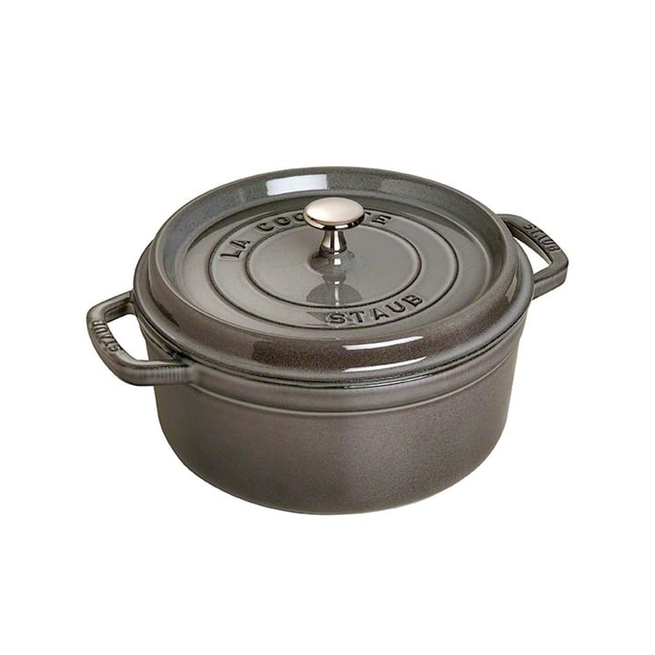 Casseruola Staub rotonda 5,2 L - grigio - STAUB