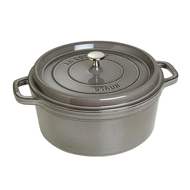 Casseruola Staub rotonda 6,7 L - grigio - STAUB