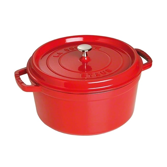 Casseruola Staub rotonda 6,7 L - rosso - STAUB