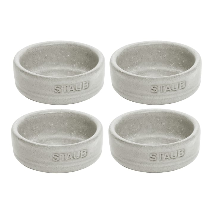 Ciotole mini Staub New White Truffle confezione da 4 - Ø 5 cm
​ - STAUB