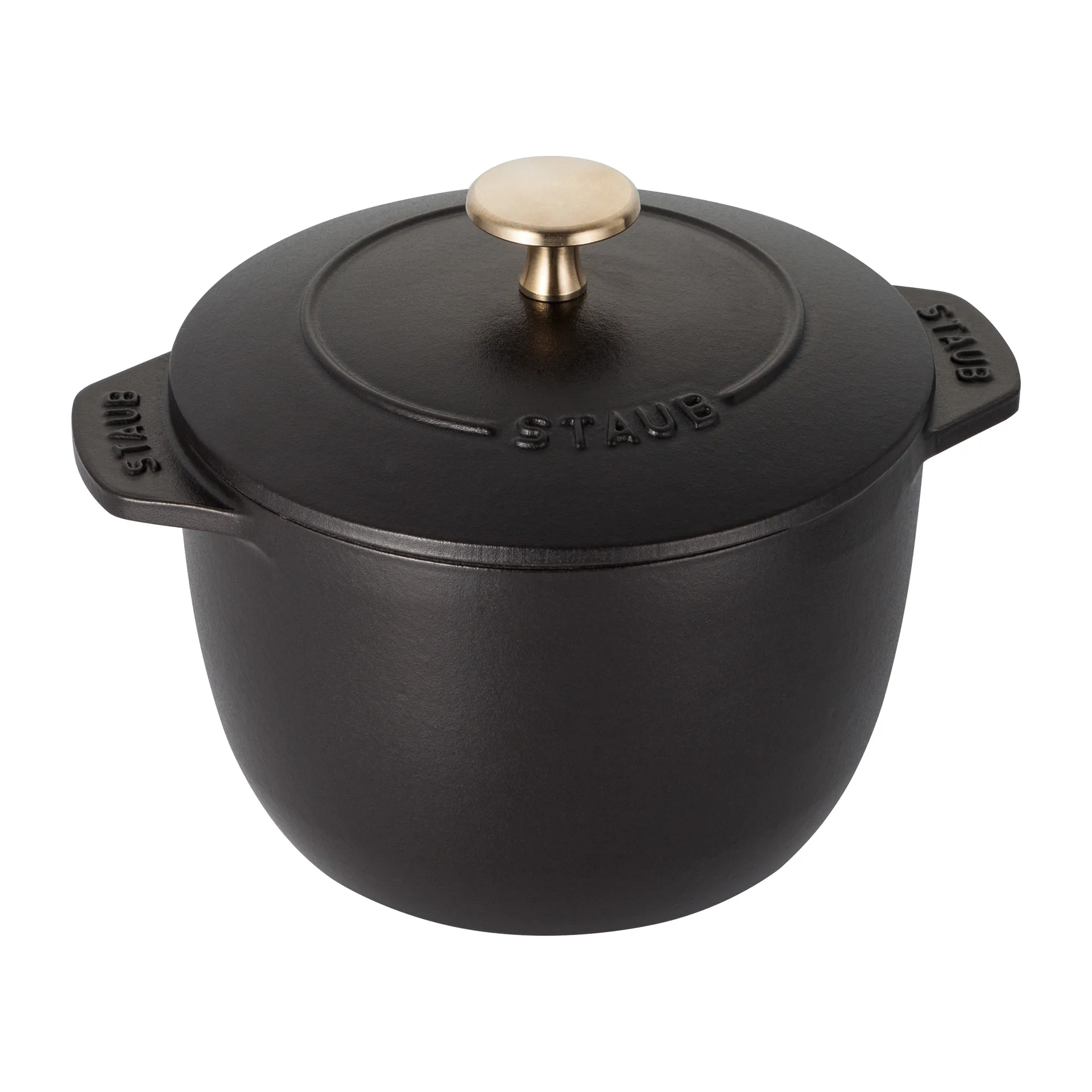 Cocotte in ghisa 1,6 L Rice, Nero STAUB
