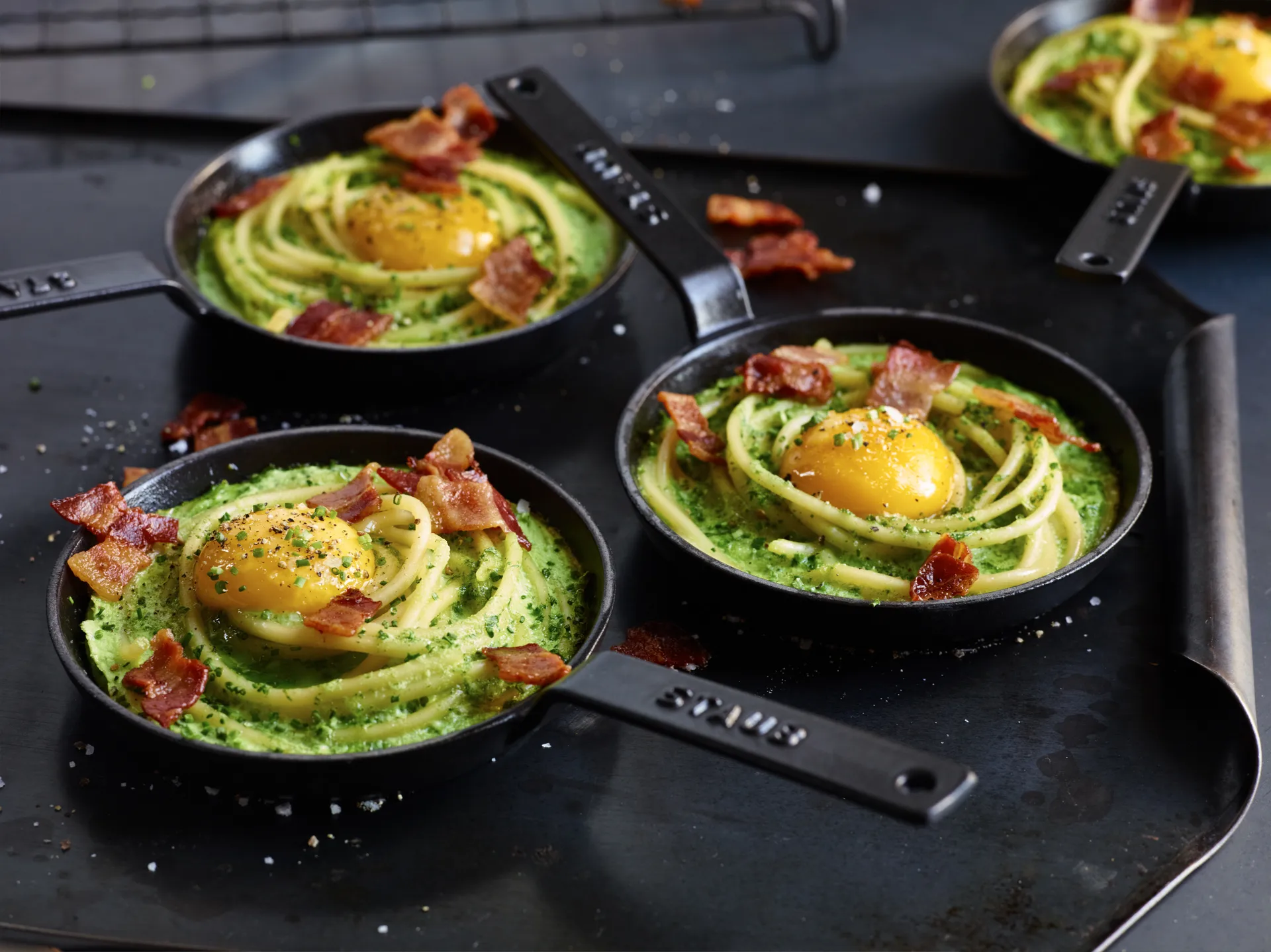 Mini padella in ghisa 0,15 L Staub, Nero STAUB