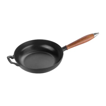 Padella con manico in legno Vintage Ø 24 cm - Nero - STAUB