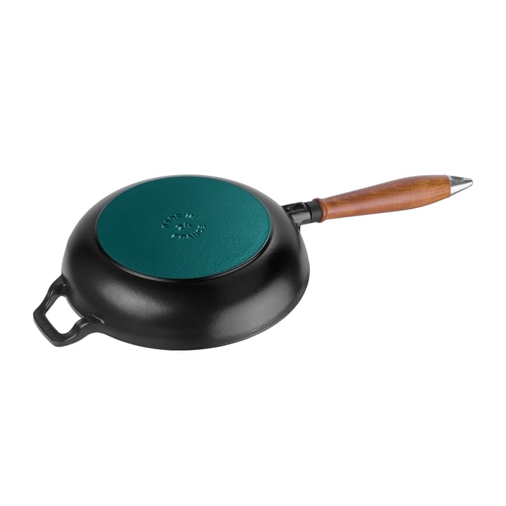 Padella con manico in legno Vintage Ø 24 cm - Nero - STAUB