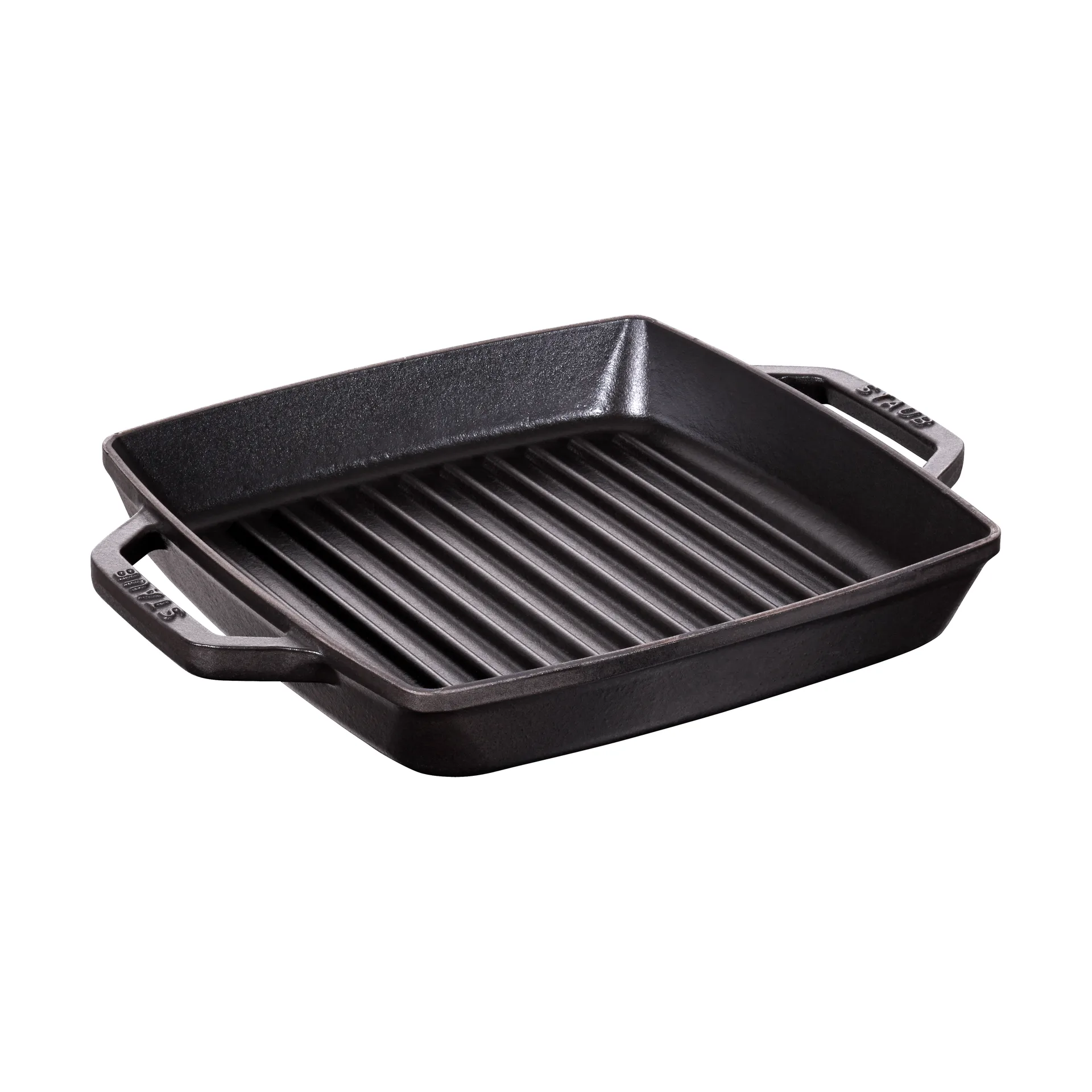 Padella grill quadrata in ghisa nera Staub Pure, 23 cm STAUB