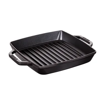 Padella grill quadrata in ghisa nera Staub Pure - 23 cm - STAUB
