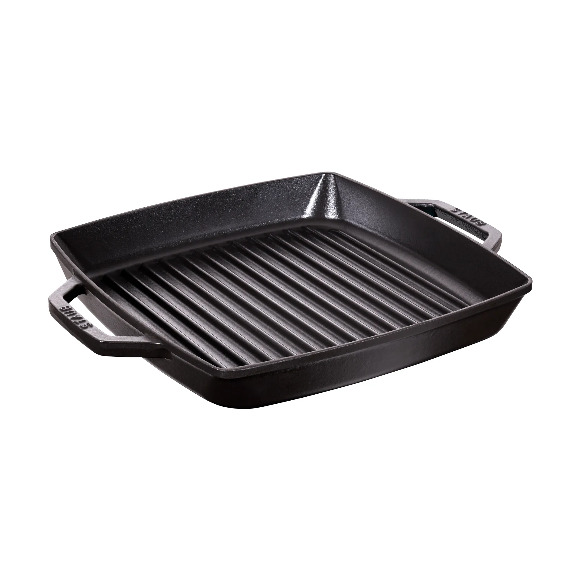Padella grill quadrata in ghisa nera Staub Pure, 28 cm STAUB