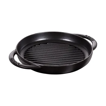 Padella grill rotonda in ghisa nera Staub Pure - Ø22 cm. - STAUB