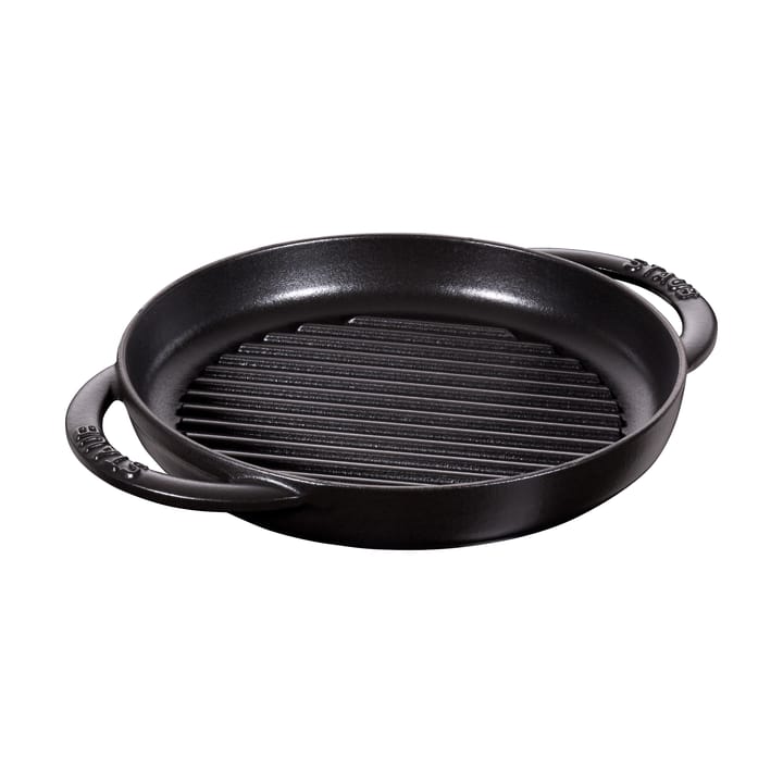 Padella grill rotonda in ghisa nera Staub Pure  - Ø22 cm. - STAUB