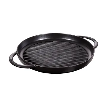 Padella grill rotonda in ghisa nera Staub Pure - Ø30 cm - STAUB