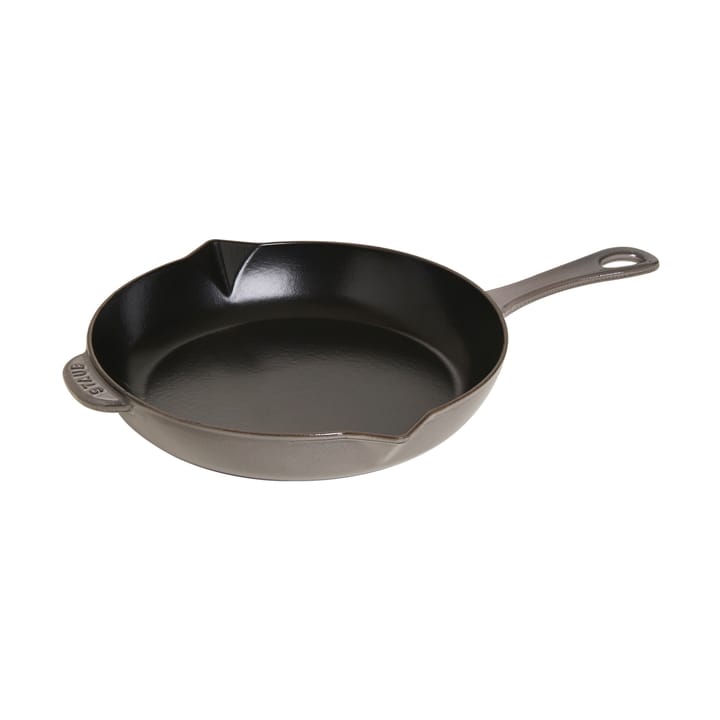 Padella in ghisa con beccuccio Staub Ø26 cm - Grigio grafite - STAUB