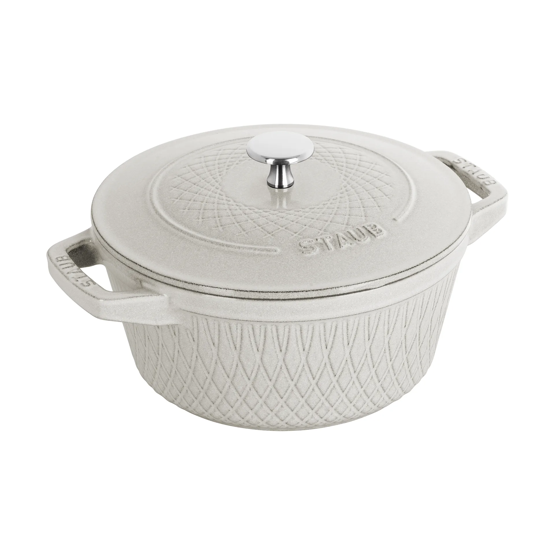 Pentola Staub Twister La Cocotte 4 L, White truffle STAUB