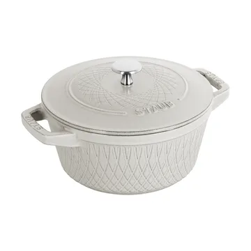Pentola Staub Twister La Cocotte 4 L - White truffle - STAUB