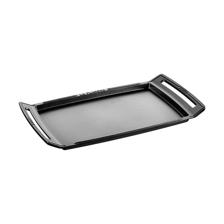 Piastra Teppanyaki Staub con maniglie 38x25 cm - Nero - STAUB