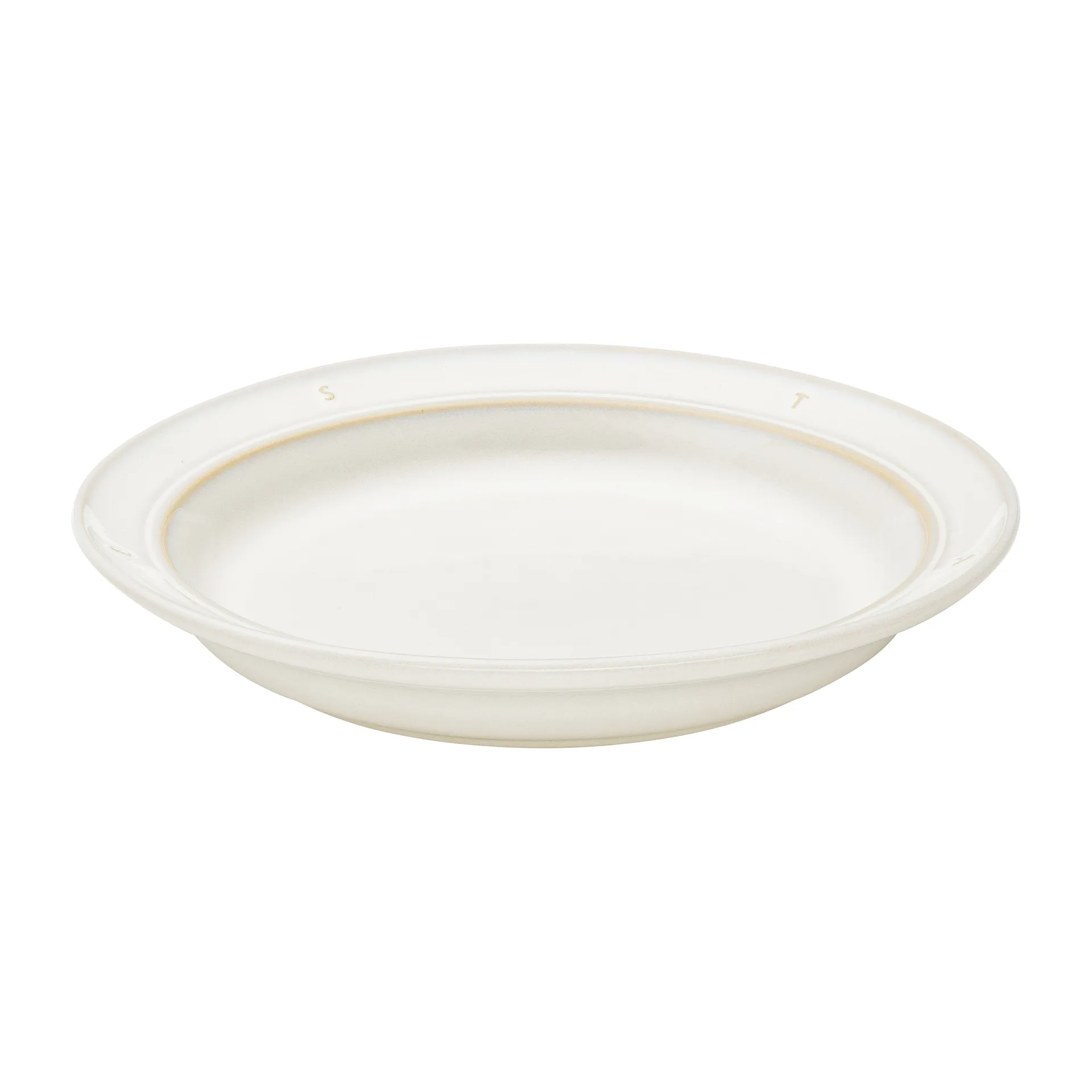 Piatto fondo Staub Boussole Ø 24 cm, Bianco sporco STAUB