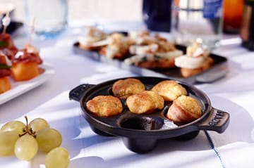 Piatto in ghisa per specialità francesi Staub Ø14 cm - Nero - STAUB
