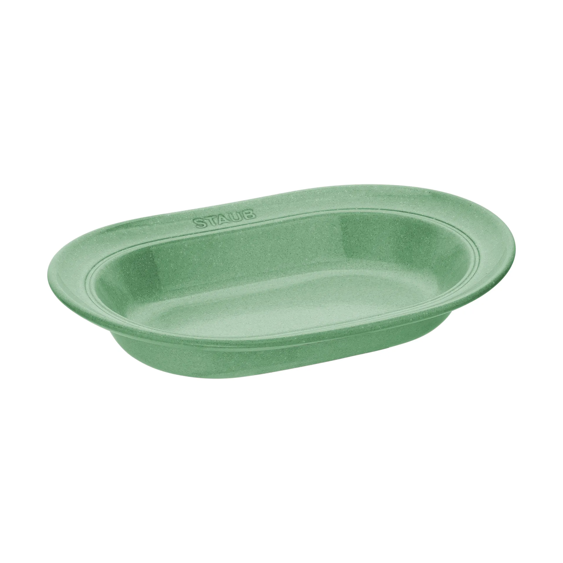 Piatto ovale Staub 25 cm, Verde salvia STAUB