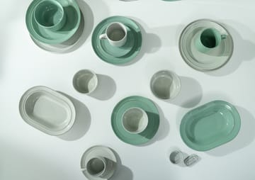 Piatto ovale Staub 25 cm - Verde salvia - STAUB