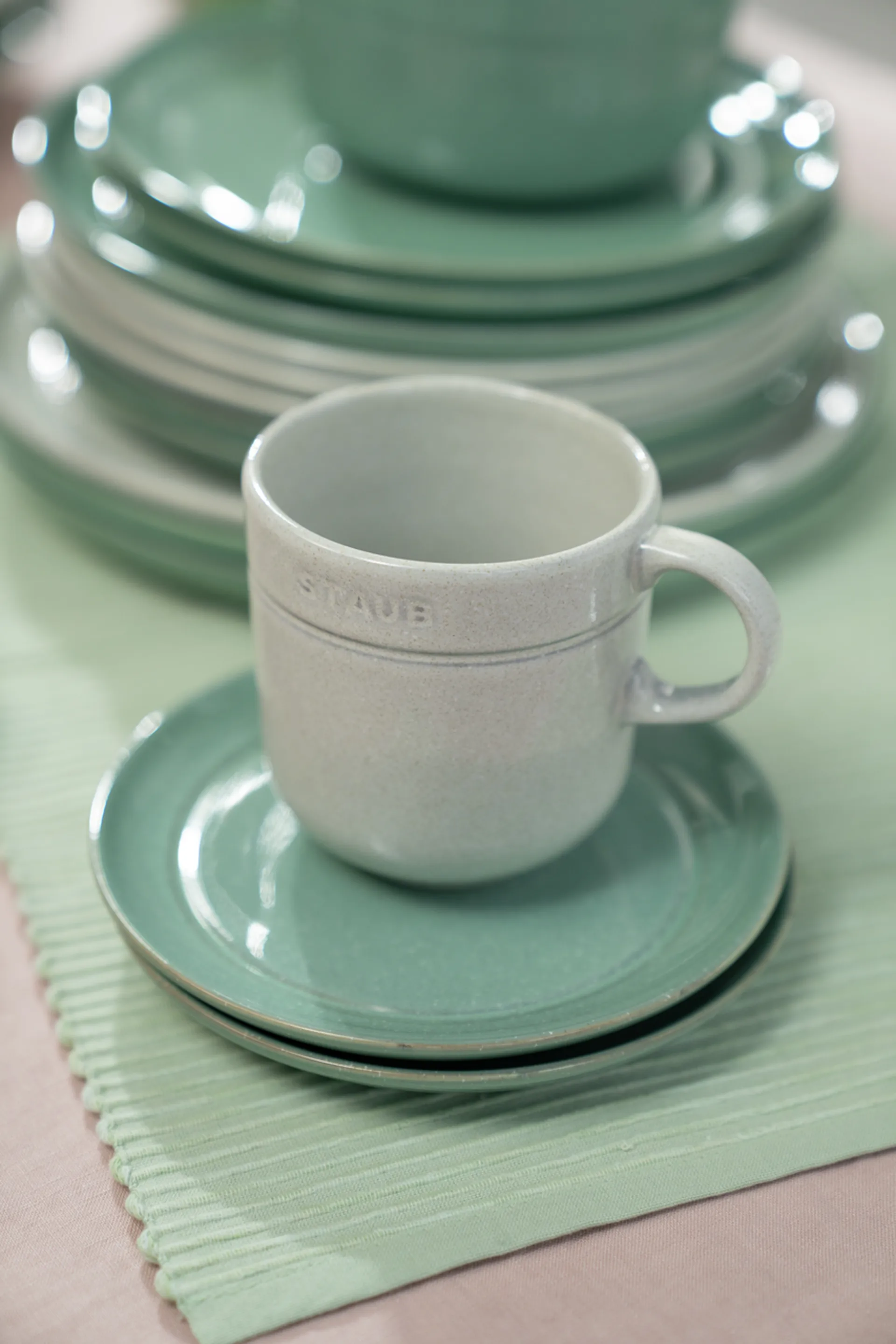 Piatto Staub Ø 15 cm, Verde salvia STAUB