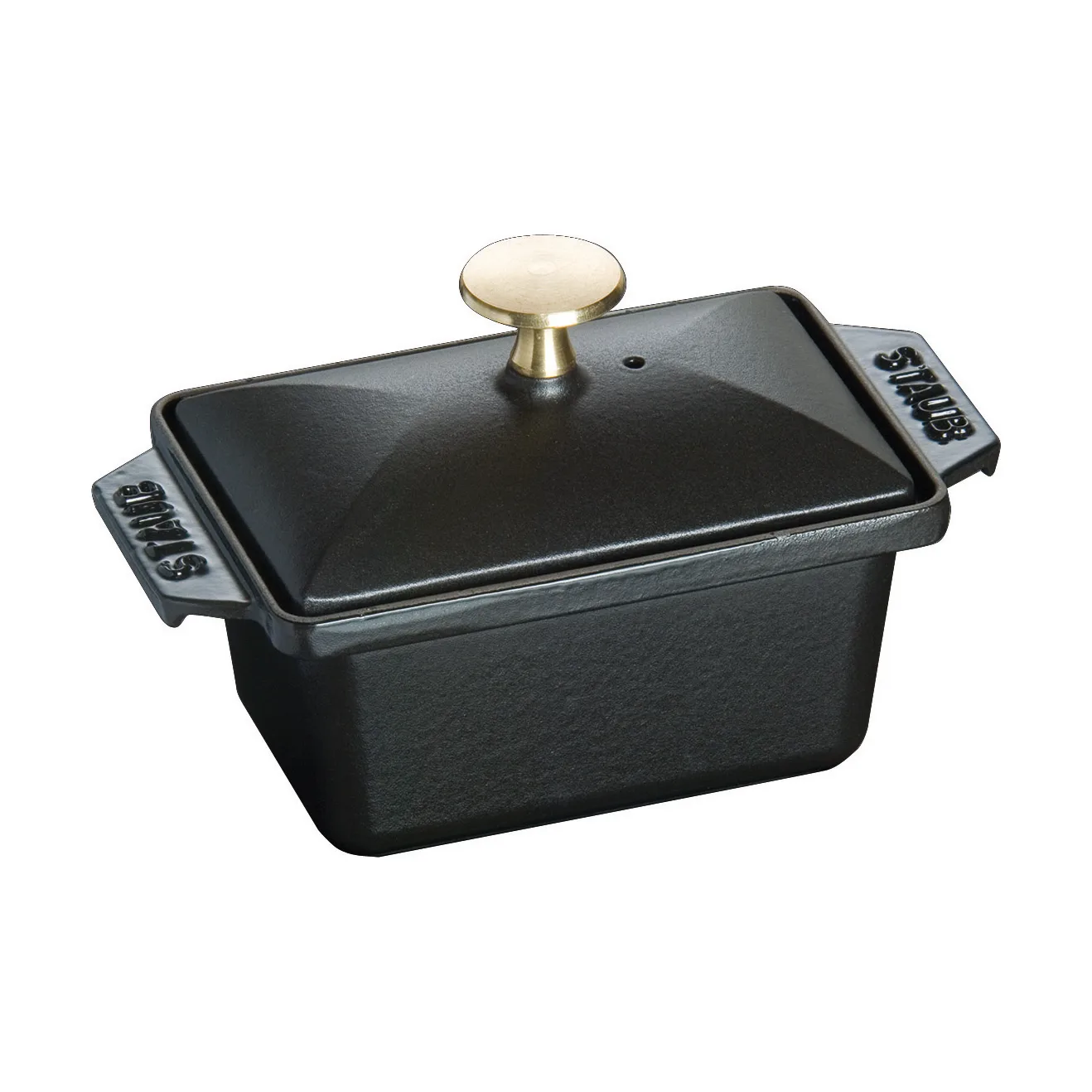 Pirofila in ghisa nera Staub Terrine, 15x11 cm STAUB