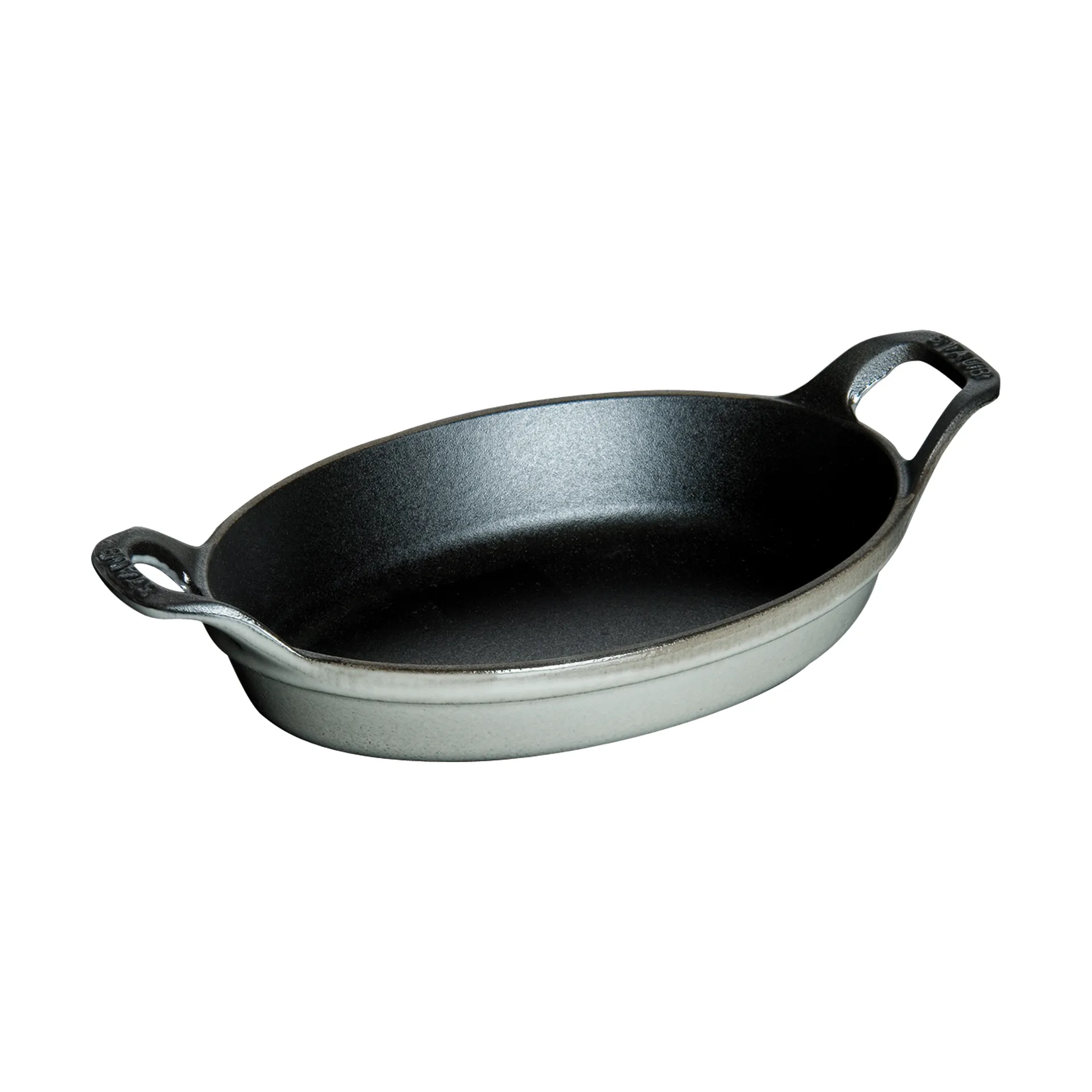Pirofila ovale in ghisa Staub 15 cm, Grigio grafite STAUB