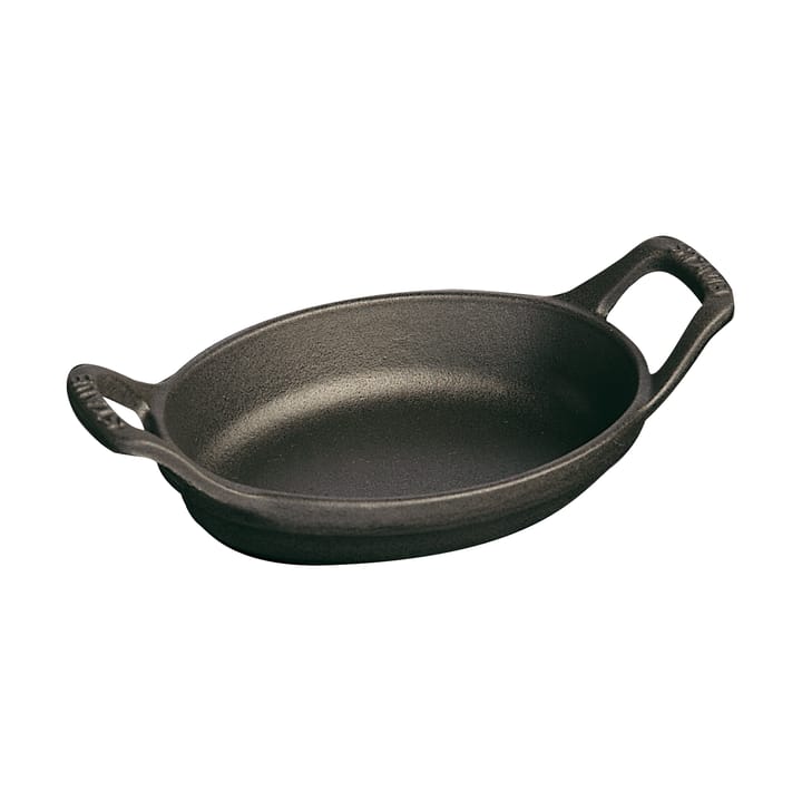 Pirofila ovale in ghisa Staub 15 cm - Nero - STAUB