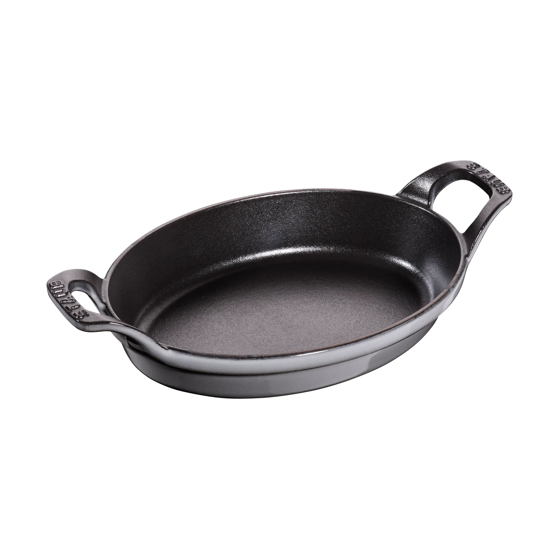 Pirofila ovale in ghisa Staub 21 cm, Grigio grafite STAUB