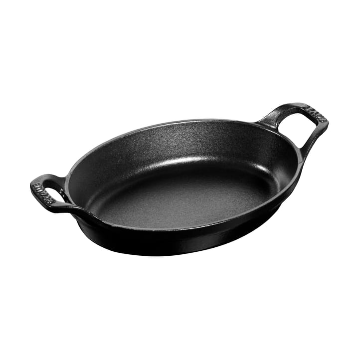 Pirofila ovale in ghisa Staub 21 cm - Nero - STAUB