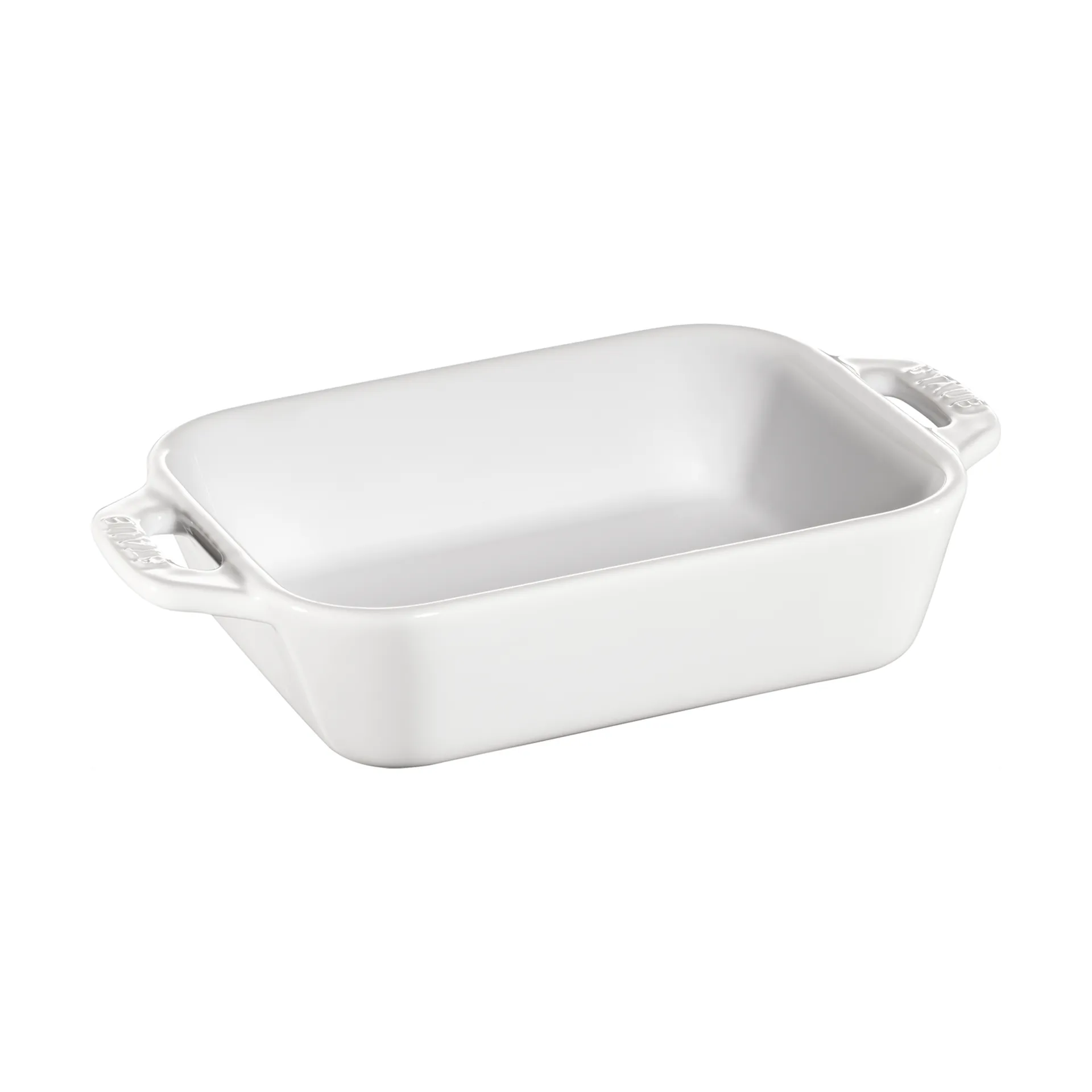 Pirofila rettangolare Staub 25x40 cm, Bianco STAUB