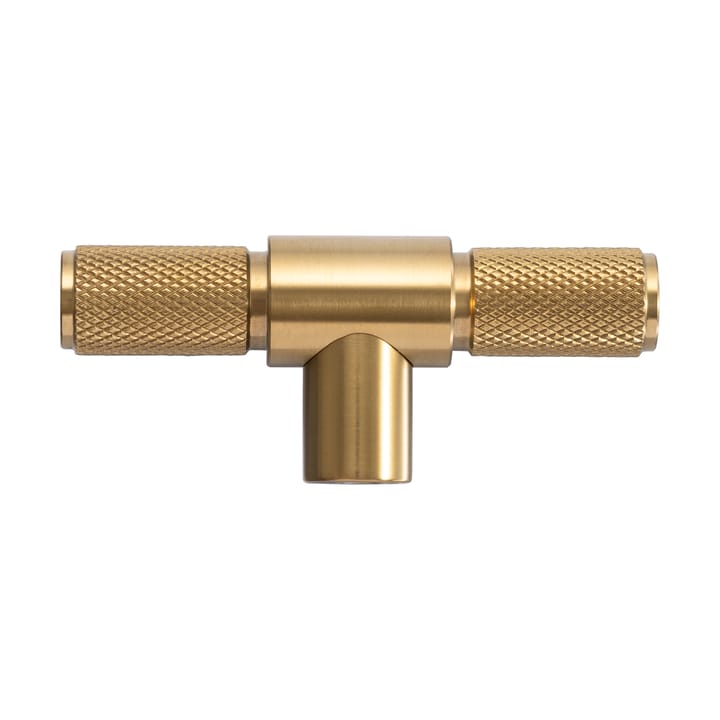 Pomello a forma di T Buster & Punch 8 cm - Ottone - STAUB
